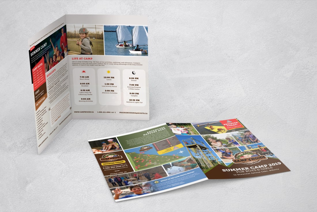 Scouts Canada Print Advertising